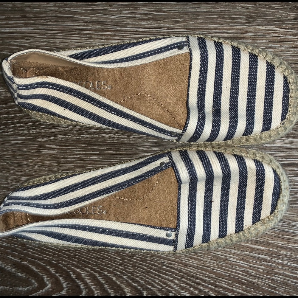 Aerosols blue and white boat shoes